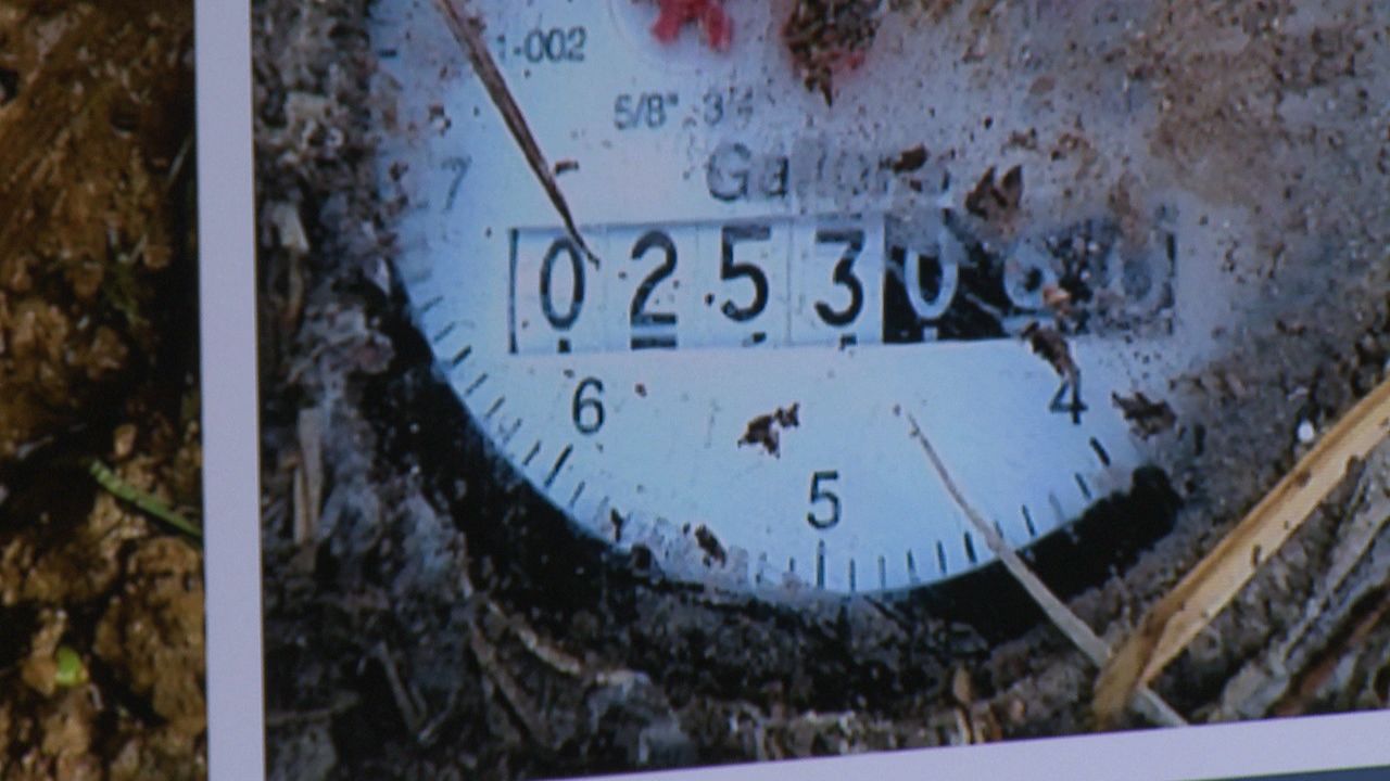 water meter reading